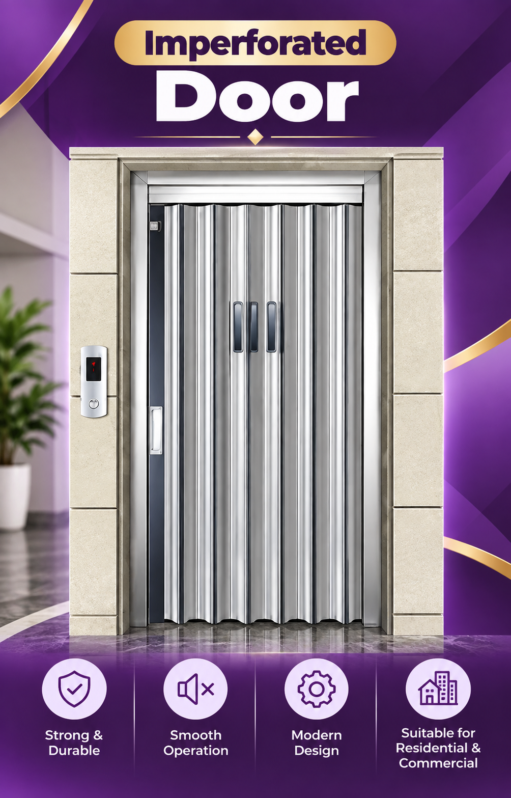 Imperforated Door